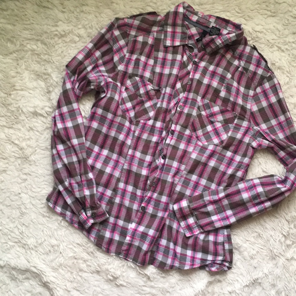 Plaid Button Up